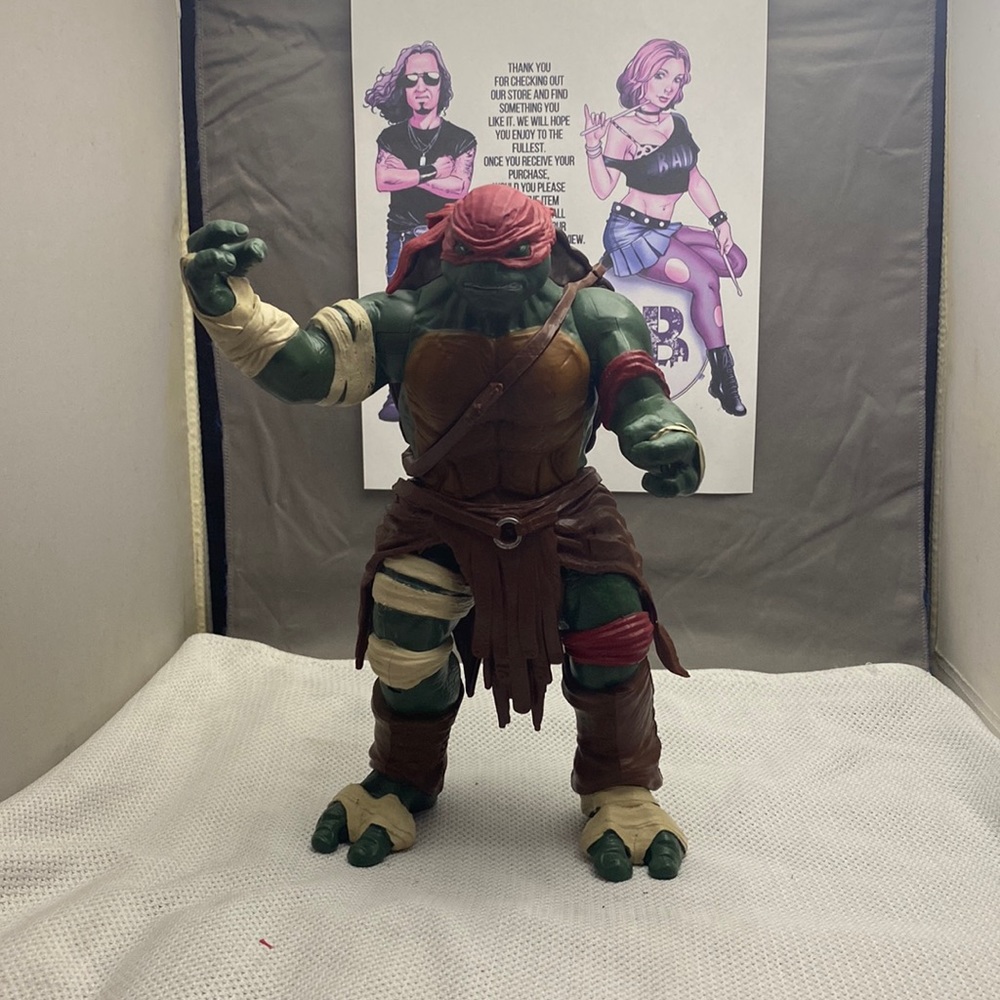 12 inches collector Ninja Turtle” no box”